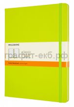 Книжка зап.Moleskine XLarge Classik линейка лайм QP090C2