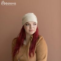 Головной убор удобный из трикотажа Golova Восток