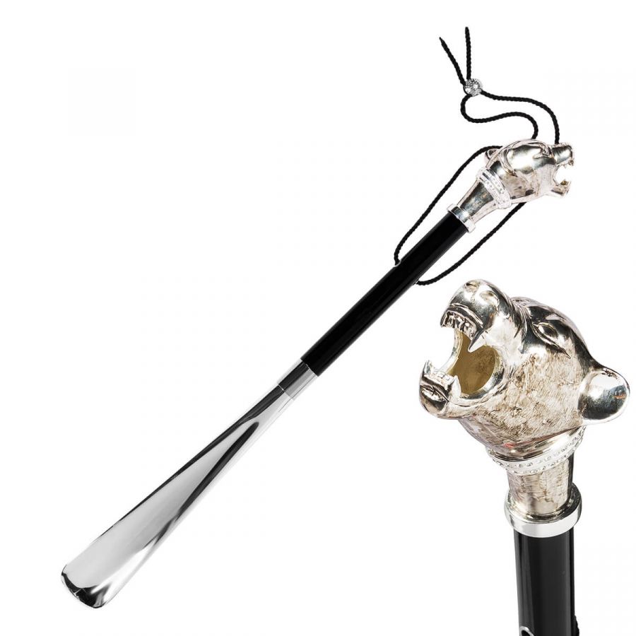 Ложка для обуви Pasotti Pantera Silver Swar