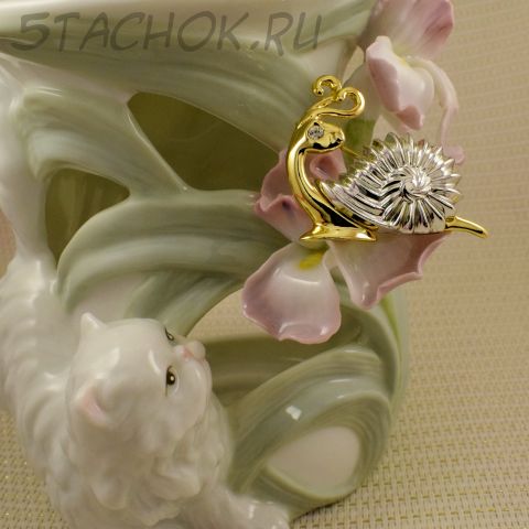 Брошь "Сказочная улитка" (Danecraft США)