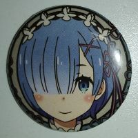 Значок (Средний 37 мм) Re Zero kara Hajimeru Isekai Seikatsu