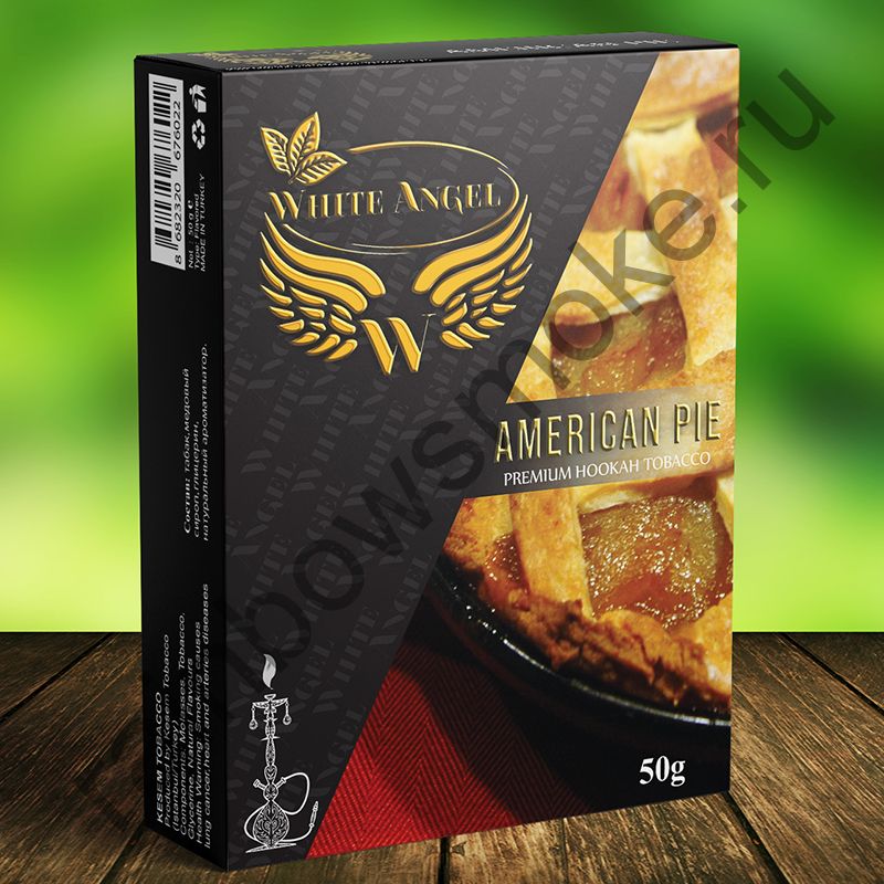 white angel tobacco Купить табак White Angel American Pie (Вайт Энджел Американский Пирог) 50гр  для кальяна в Москве с доставкой