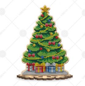 Virena КФІН_102 Комплект фигурок новогодних из дерева для вышивки бисером купить оптом в магазине Золотая Игла