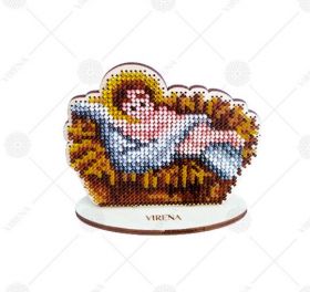 Virena ВЕРТЕП_100 Комплект фигурок новогодних из дерева для вышивки бисером купить оптом в магазине Золотая Игла