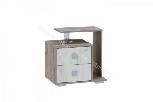 Тумба прикроватная "Ольга 17" с 2-мя ящиками