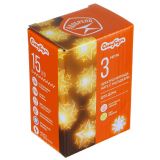 Гирлянда ЗВЕЗДОПАД 3 м 15LED 381-160