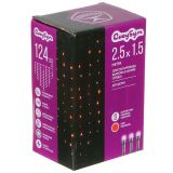 Гирлянда бахрома СЕРДЦЕ 2,5х1,5 м 382-034