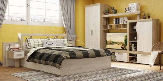 Кровать "Ольга 19" 1200 мм