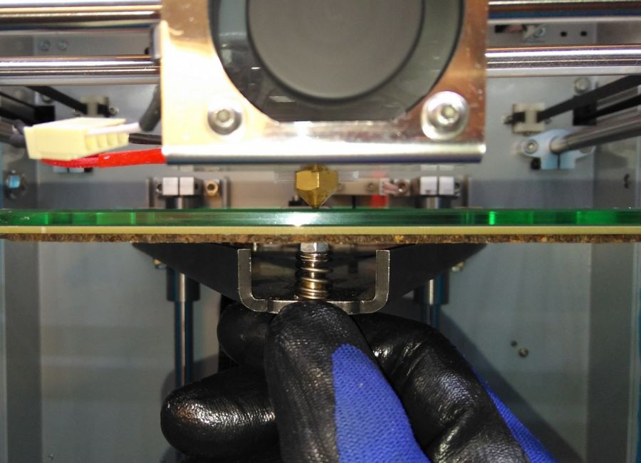 Калибровка печатной платформы