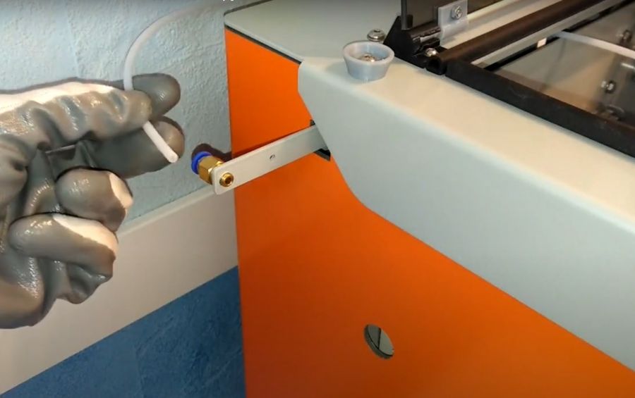 Установка-извлечение подающей трубки