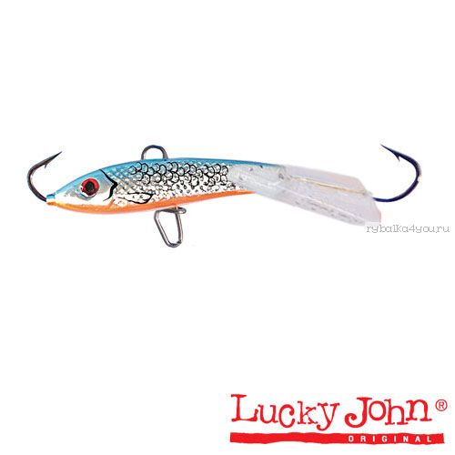 Балансир Lucky John Fin 5 + тройник / 50 мм / 19 гр  / цвет: 45H