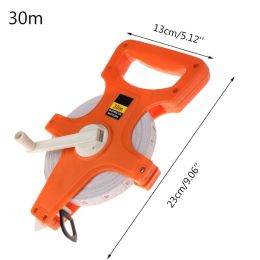 Геодезическая рулетка Fiber Glass Measuring Tape, 30 м, вид 8