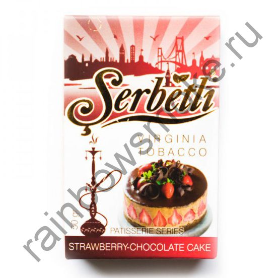 Serbetli 50 гр - Strawberry Chocolate Cake (Клубнично-шоколадный пирог)