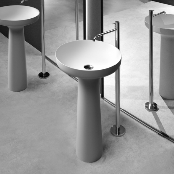 Изображение Белая раковина Antonio Lupi Ago Ago85 50х50