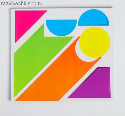 Набор развивающих магнитов "Формы и цвета"