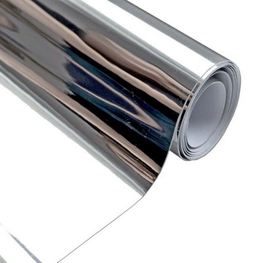 Самоклеющаяся зеркальная пленка «безопасное зеркало», 50 х 100 см