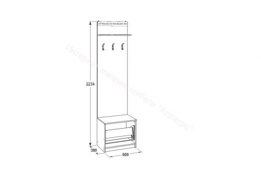 Вешалка "Ольга 13"