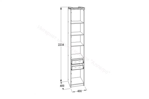 Шкаф "Ольга 13" комбинированный