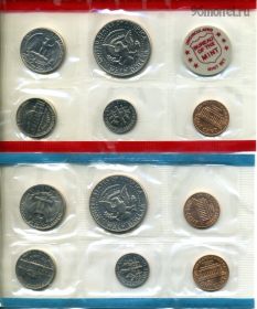 США годовой набор 1971