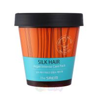 The Saem Интенсивная восстанавливающая маска для волос с аргановым маслом Silk Hair Argan Intense Care Pack