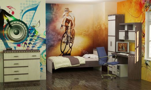 Кровать односпальная "Ольга 13" 800 мм