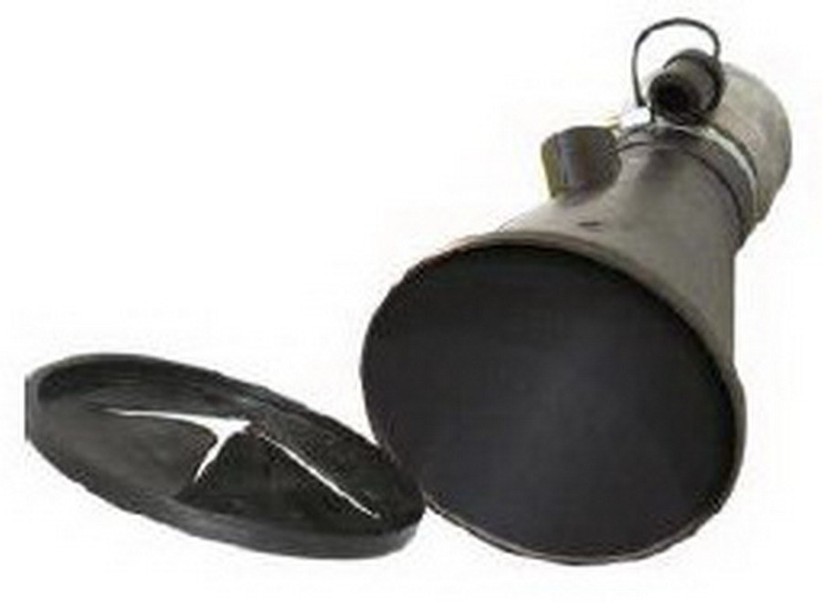 Aerservice BGNT0000000075 Насадка газоприёмная 75 мм. из каучука с крышкой