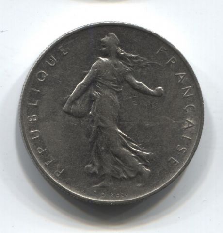1 франк 1960 Франция