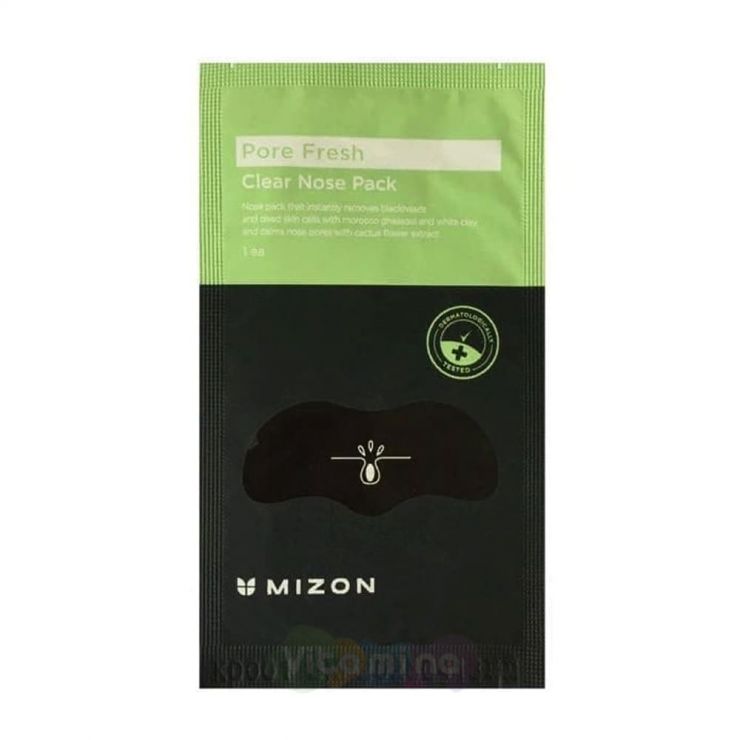 Mizon Очищающий патч для носа Pore Fresh Clear Nose Pack