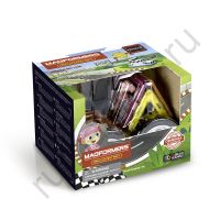 Магнитный конструктор MAGFORMERS 707017 Rally Kart Set (Girl)