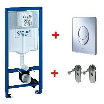 Фото Инсталляция Grohe Rapid SL 38721001 (3 в 1 в сборе) для унитаза