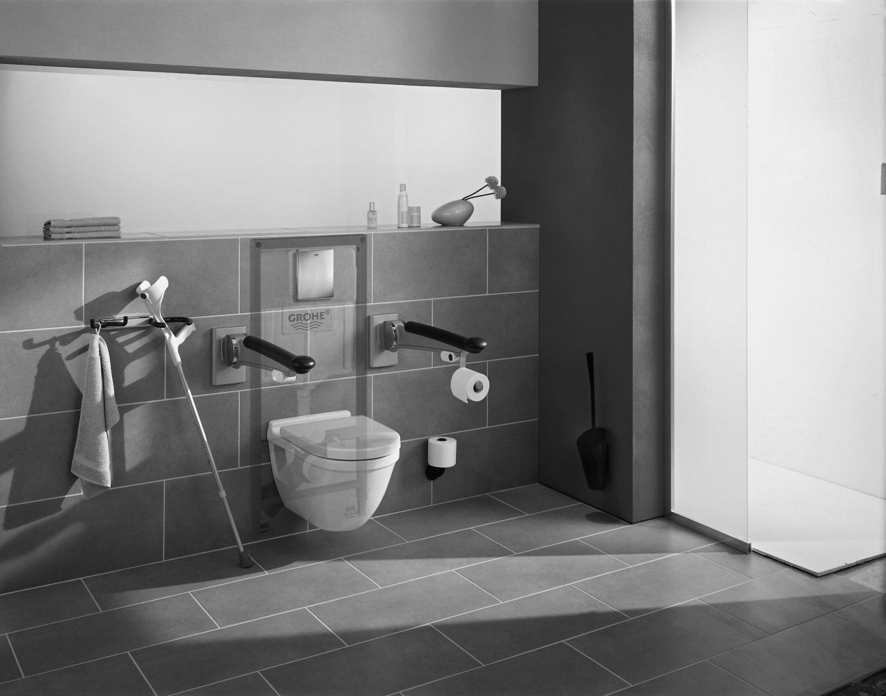 Инсталляция Grohe Rapid SL 38721001 (3 в 1 в сборе) для унитаза схема 13