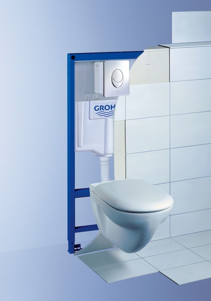 Инсталляция Grohe Rapid SL 38721001 (3 в 1 в сборе) для унитаза схема 20