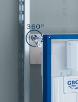 Инсталляция Grohe Rapid SL 38775001 в комплекте с крепежом и кнопкой схема 16