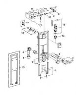 Инсталляция Grohe Rapid SL 38713 для унитаза схема 12