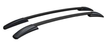 Рейлинги на Renault Arkana, полимер черный