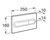 Кнопка смыва Roca PL1 890095001 схема 4