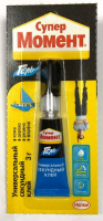Клей Супер Момент гель универсальный, 3 г