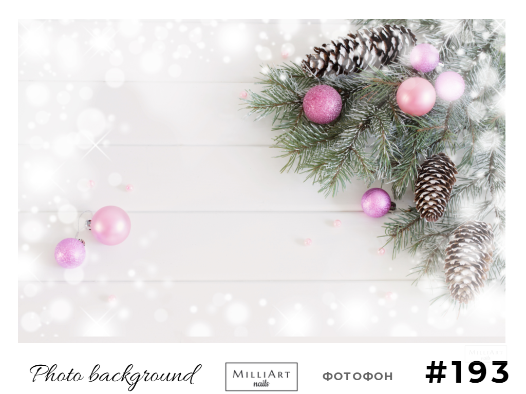 ФОТОФОН ВИНИЛОВЫЙ MILLIART NAILS 30*42 СМ №193