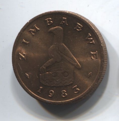 1 цент 1983 Зимбабве AUNC