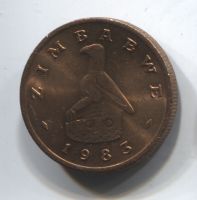 1 цент 1983 Зимбабве AUNC