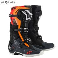 Ботинки Alpinestars Tech 10, Чёрно-оранжевые