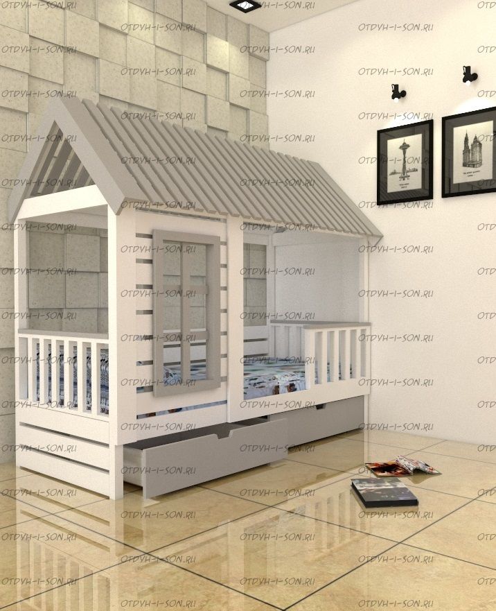 Кровать Домик Simple Lux №52