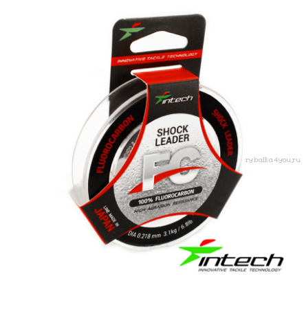 Леска флюорокарбон Intech FC Shock Leader 25 м