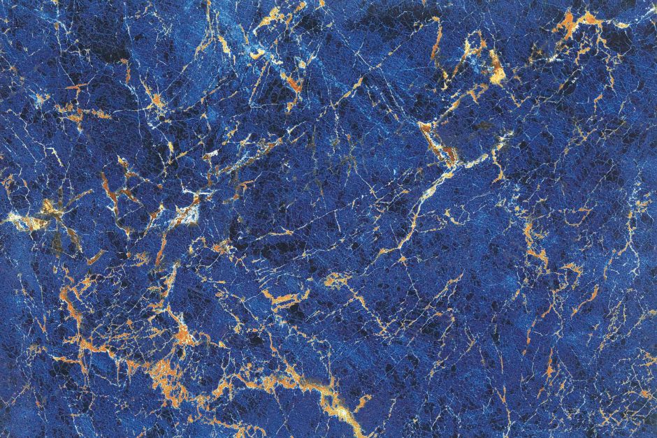 Керамогранит LeeDo: Marble GANI - Diamond Blue 60x90 см, полированный, с подкрашенной основой