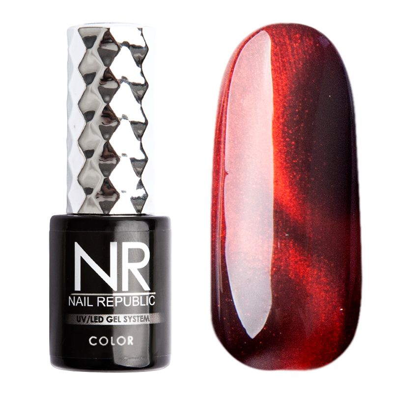 ГЕЛЬ-ЛАК NAIL REPUBLIC CAT RUBY COLLECTION №10, 10 МЛ