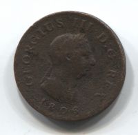 1 фартинг 1806 Великобритания