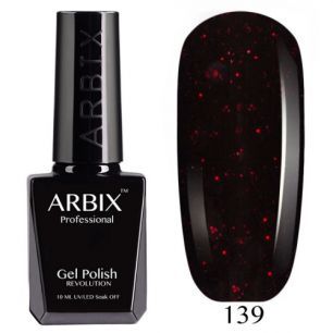 Гель лак  ARBIX № 139 Феерия