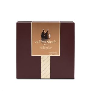 Конфеты Инжир в молочном шоколаде Rabitos Royale Milk Salted Caramel 8 шт - 142 г Испания