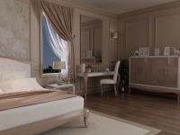 Кровать в интерьере спальни