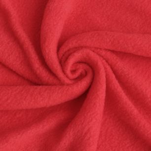 Флис, праздничный красный 50х37